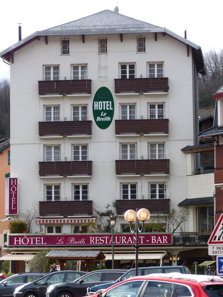 Hôtel le Breilh (parcelle A 202), façade nord.