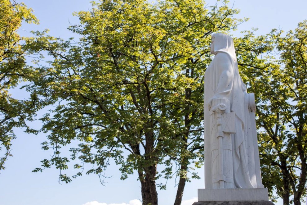 Elévation nord de la statue "La France".