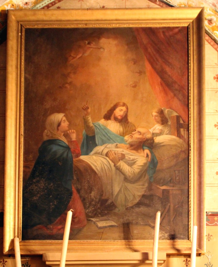 Tableau : La mort de saint Joseph