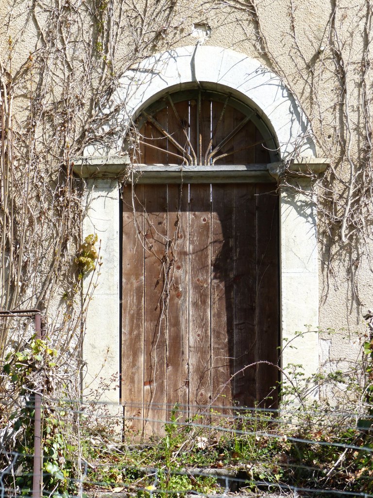 Détail de la partie ouest, façade sud.
