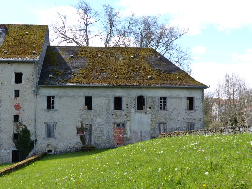 Élévation nord du corps de bâtiment ouest (bâtiment primitif).