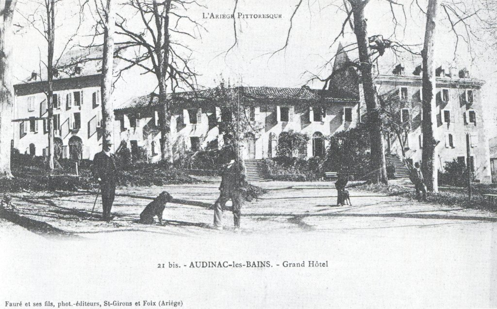 Photographie ancienne de l'hôtel (vers 1900).