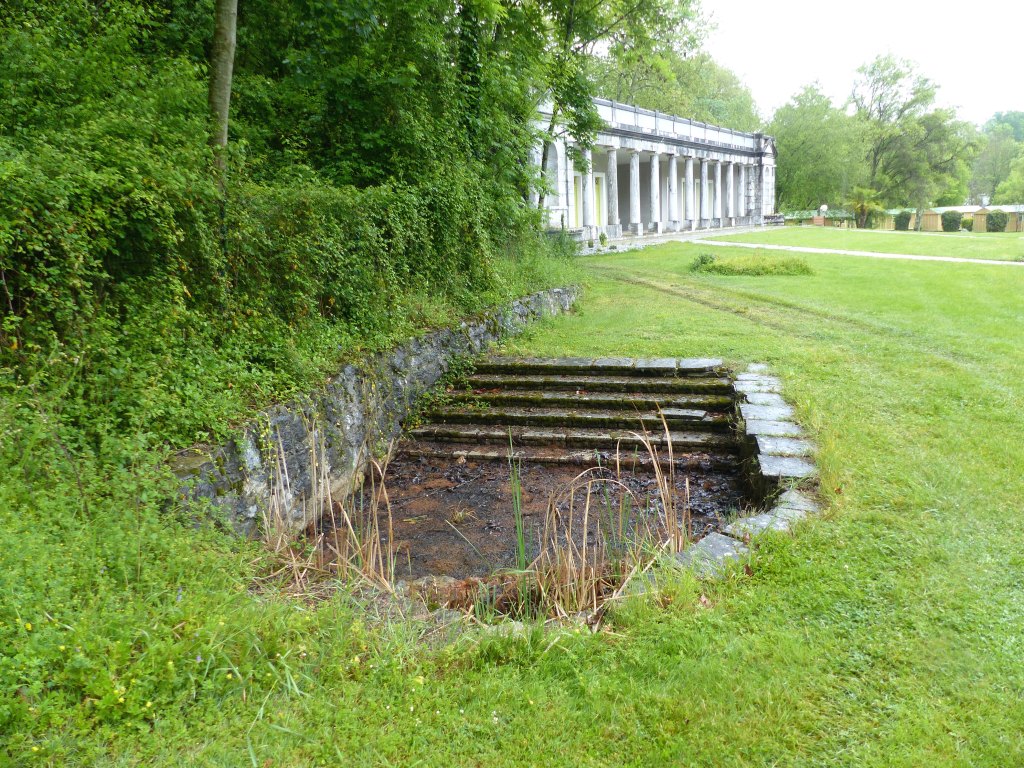 Le bassin maçonné.