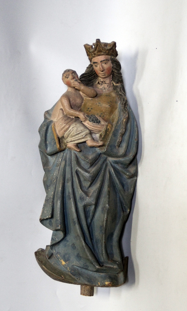 Statuette de la Vierge à l'Enfant, dite Vierge au raisin