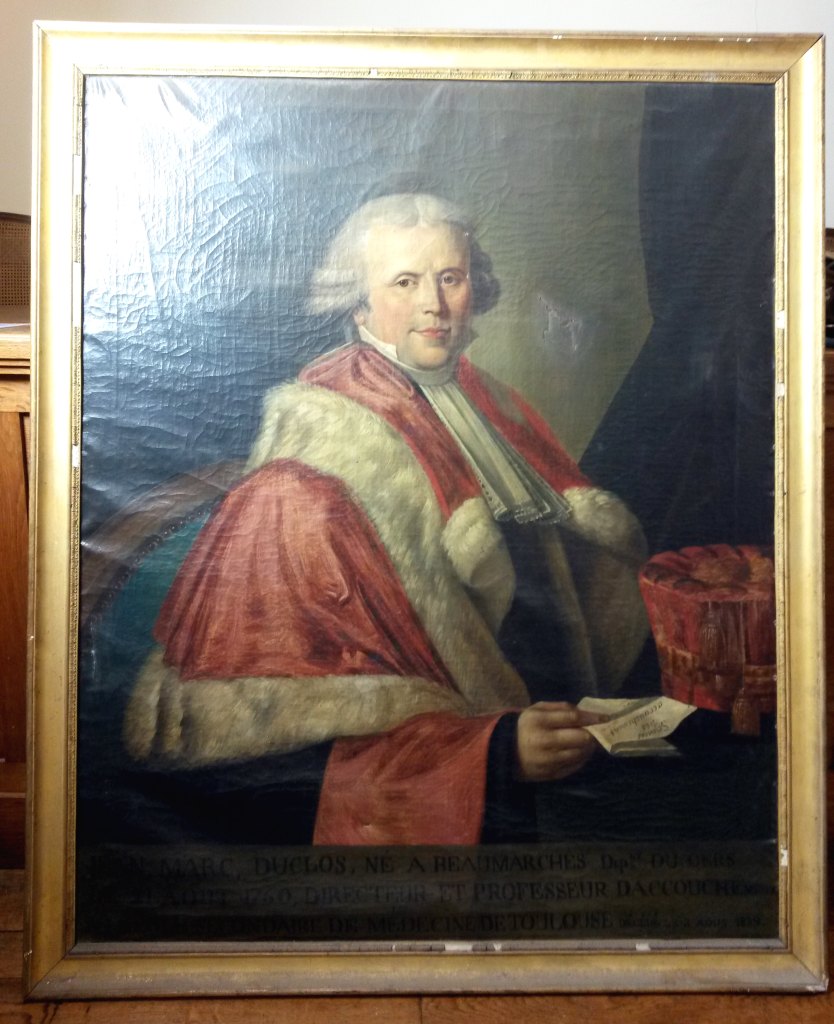 Tableau : Portrait de Jean Marc Duclos