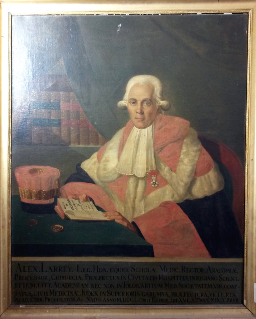 Tableau : Portrait d'Alexis Larrey