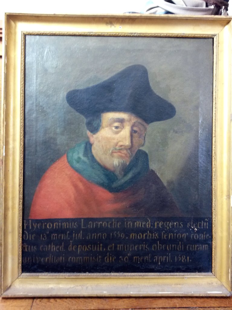 Tableau : Portrait de Jérôme Larroche