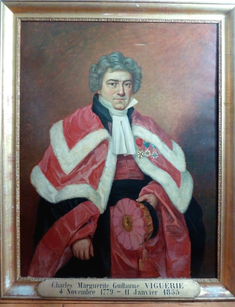 Tableau : Portrait de Charles Marguerite Guillaume Viguerie