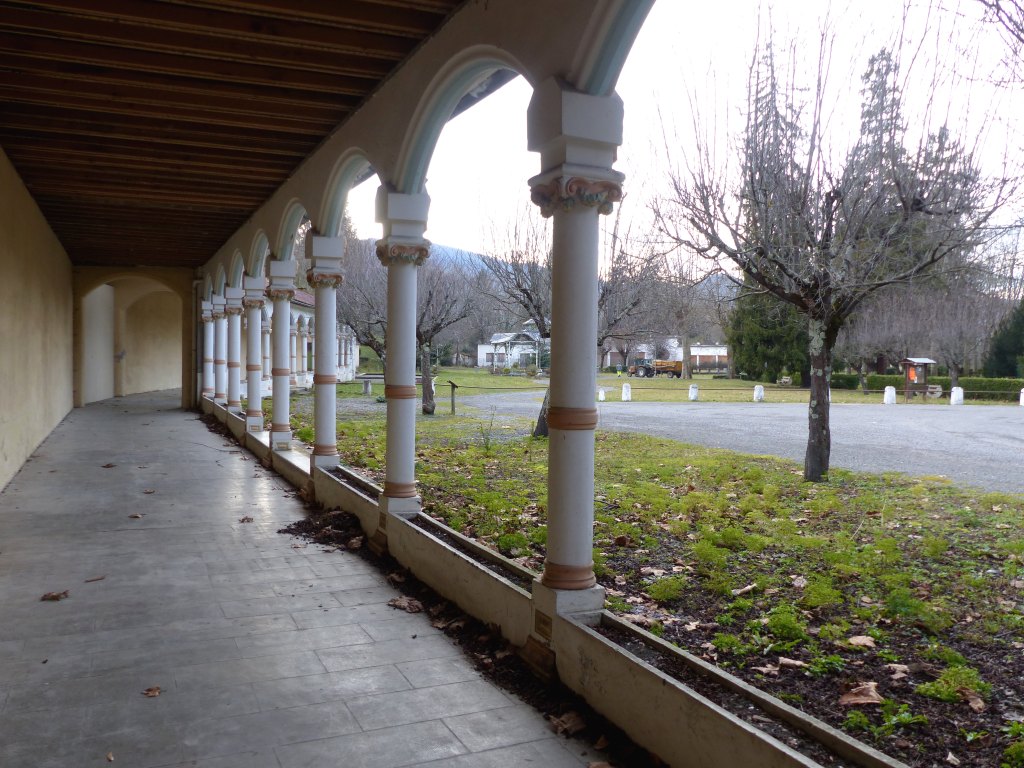 La galerie-promenoir, vue depuis l'est.