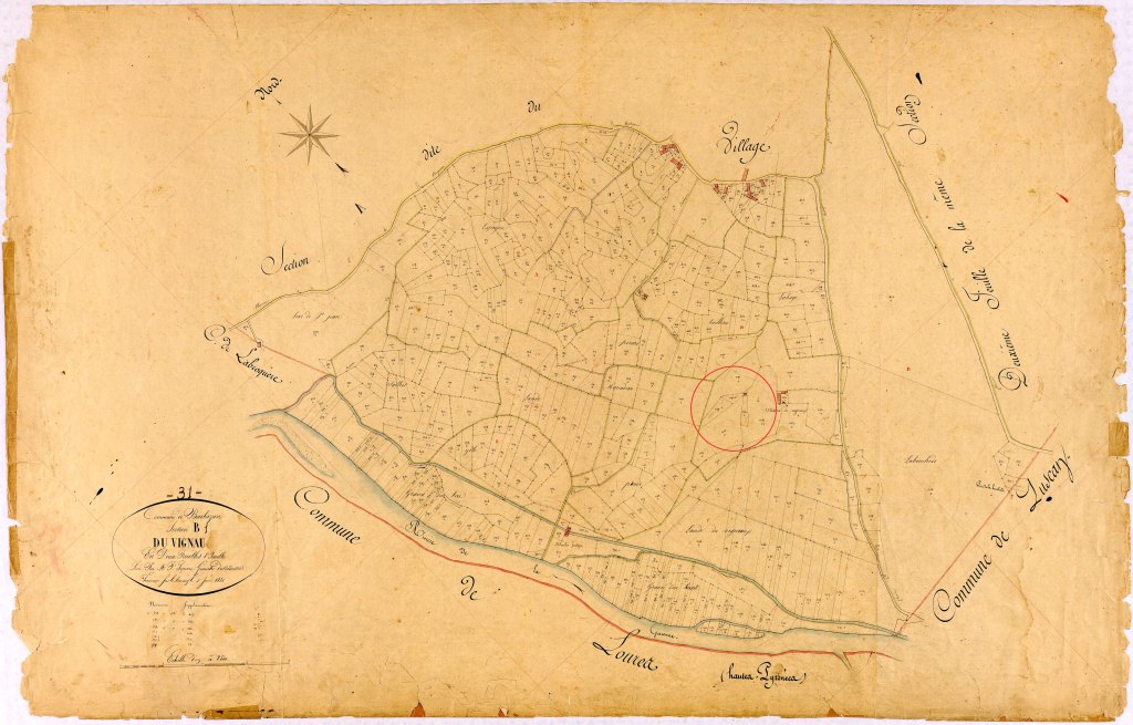 Cadastre de 1831.