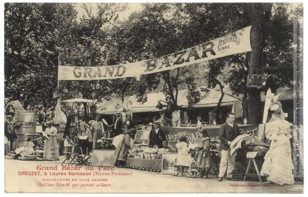 Le grand bazar du parc.