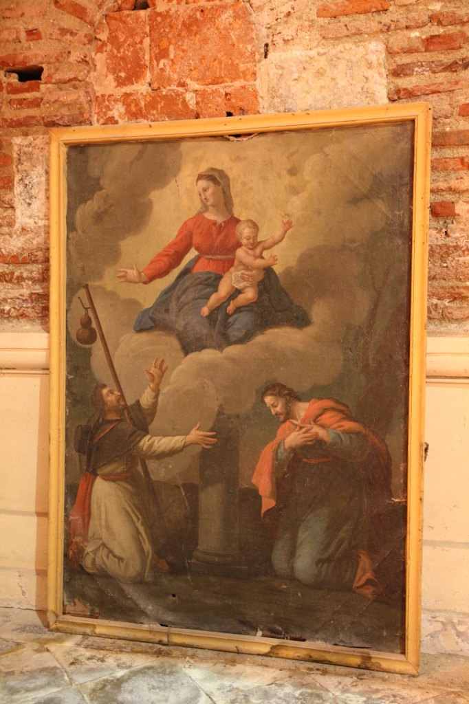 Tableau : Apparition de Nuestra senora del Pilar