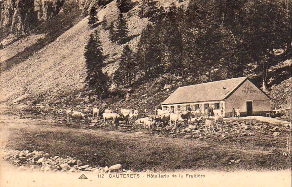 Hôtellerie de la Fruitière au début du 20e siècle