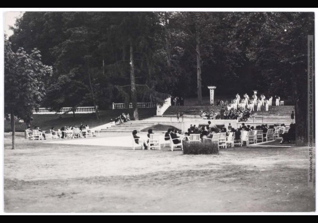 Parc thermal : Le concert.