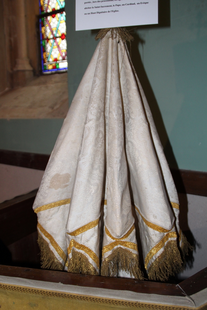 Ombellino de procession blanc