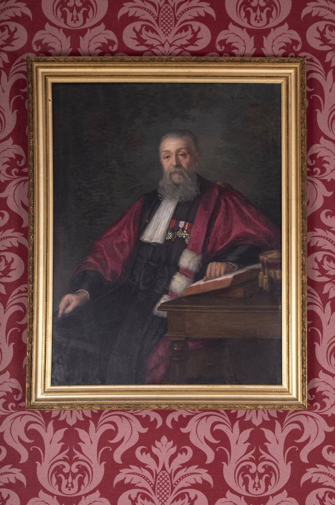 Tableau : portrait de Félix Garrigou