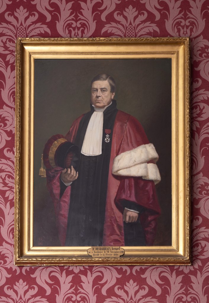 Tableau : Portrait de Tibulle Desbarreaux-Bernard