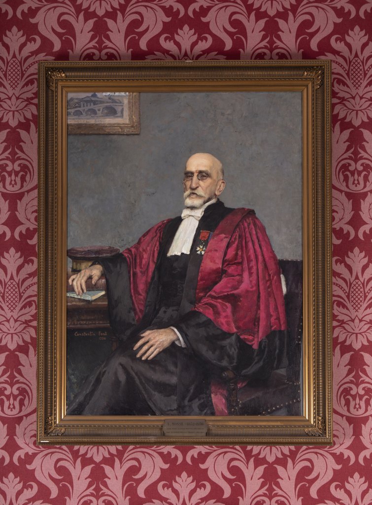 Tableau : Portrait d'Alphonse Aaron Mossé