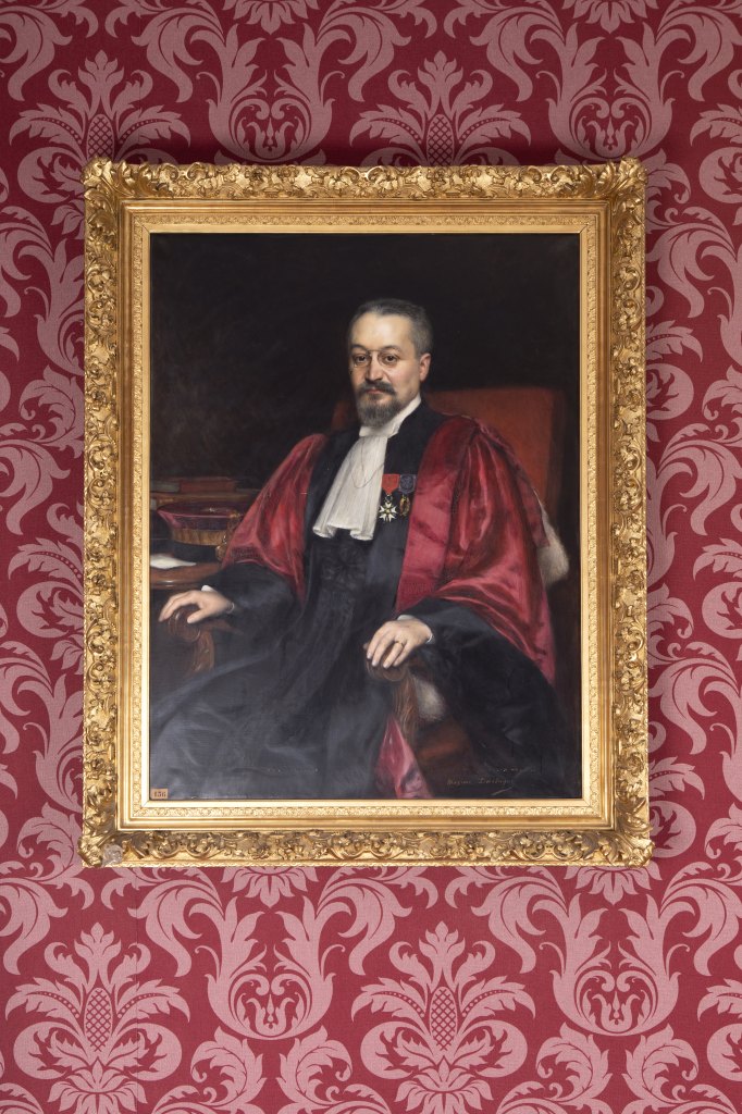 Tableau : Portrait anonyme d'un doyen de la faculté de médecine