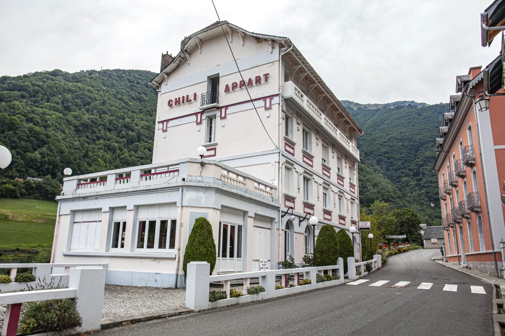 Hôtel Le Chili. Vue d'ensemble (depuis le nord)