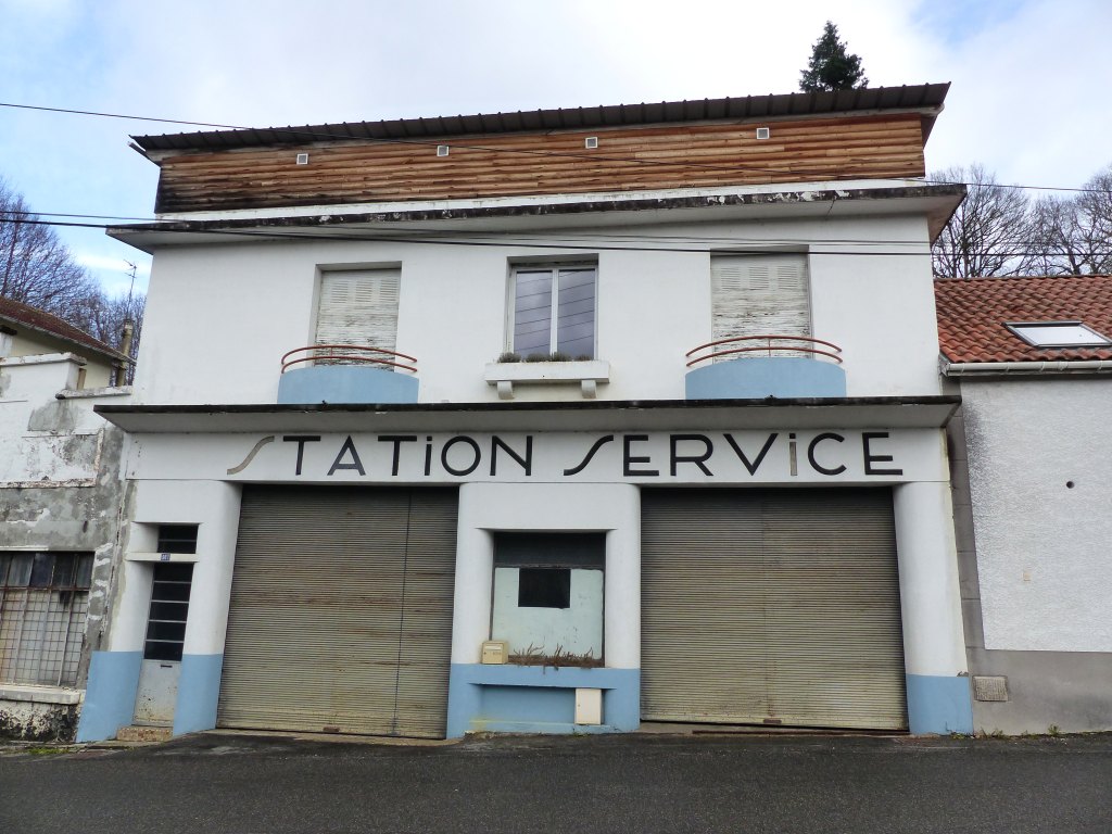 Façade du bâtiment primitif.
