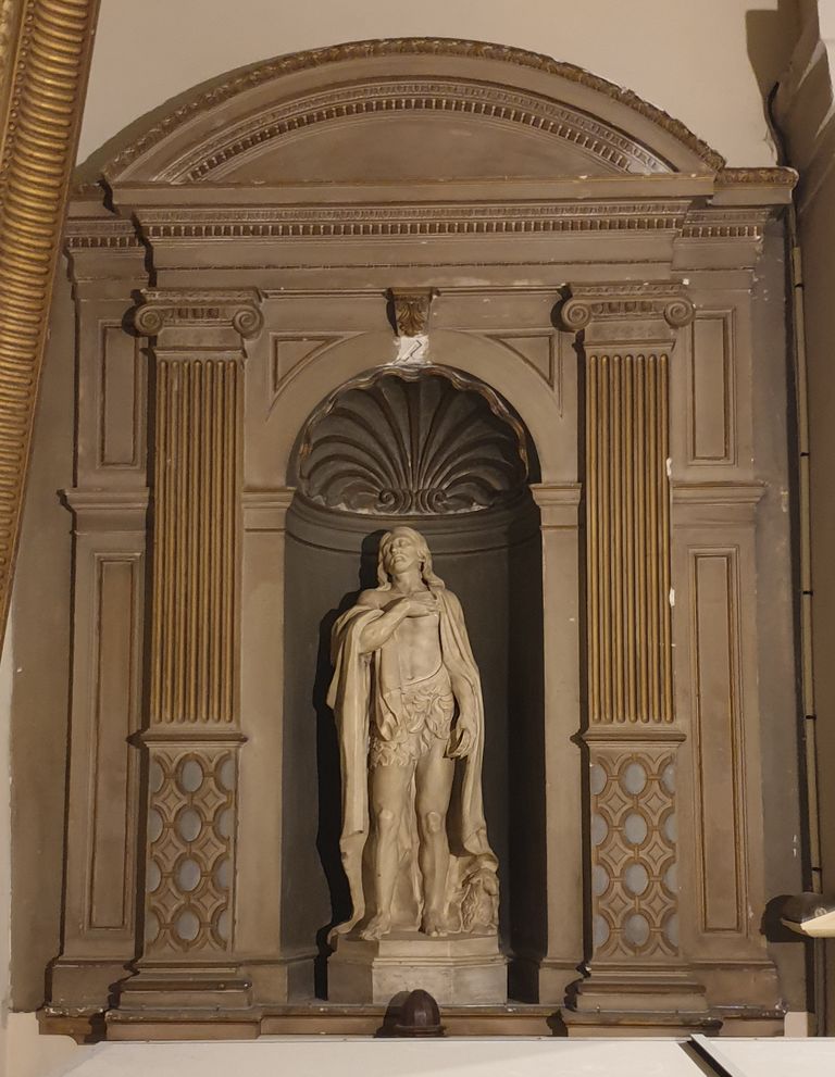 Statue : saint Jean-Baptiste