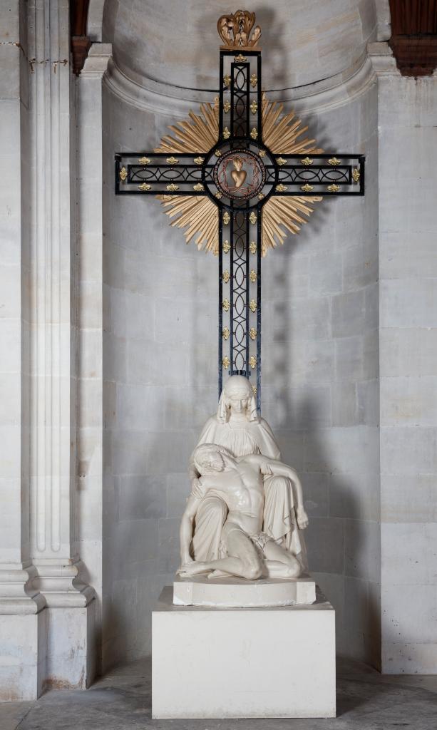 Groupe sculpté : Pieta