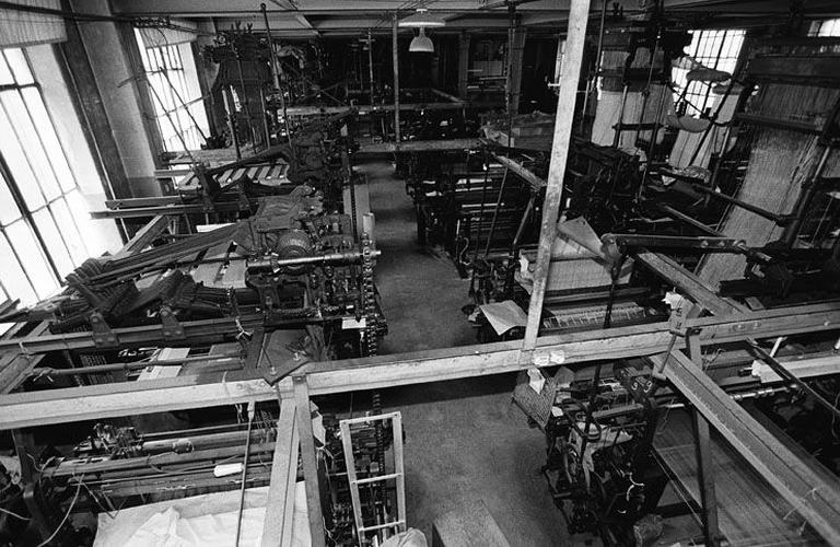 Vue d'ensemble atelier tissage