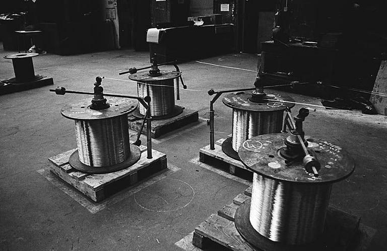 Tourets d'alimentation de la table d'argenture