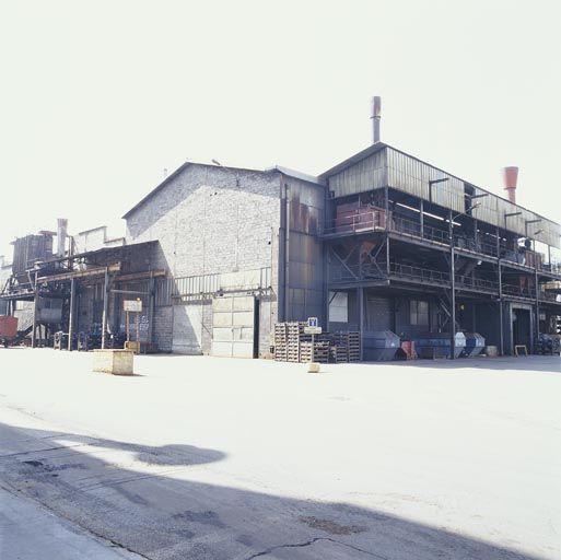 Fonderie, vue est, parachèvement sud, ligne ébardage.