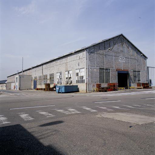 Bâtiment CD5, débitage de bobines de tôles, 20 tonnes, ligne de cisaillage automatique, étude cabine, avenue C.