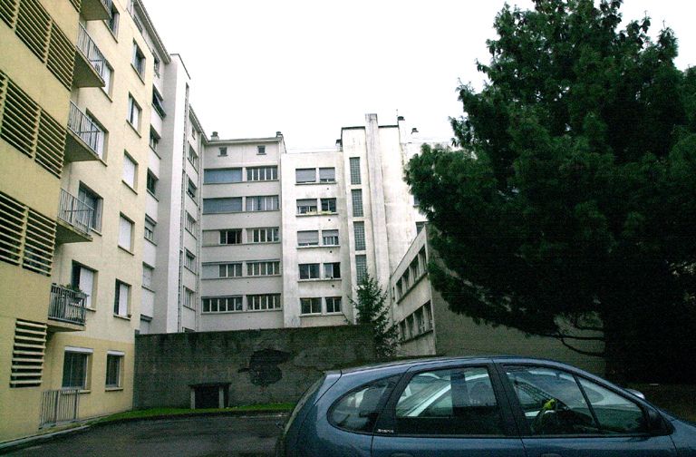 Elévation postérieure depuis le nord