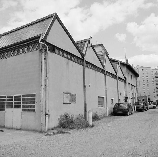 Vue ouest des ateliers