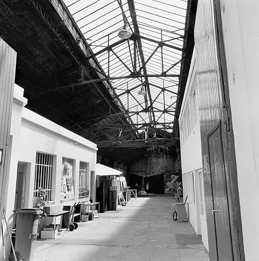 Vue intérieure nord de l'atelier-théâtre