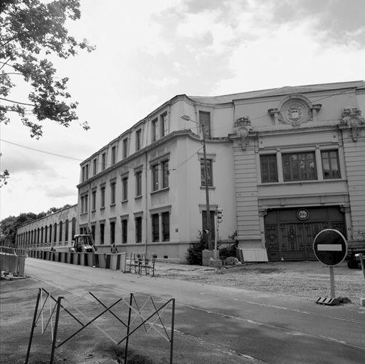 Vue de la façade nord