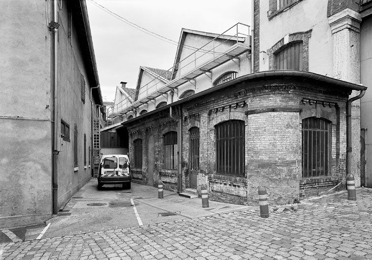 Cour intérieure, vue sud