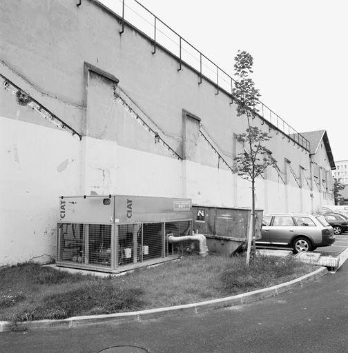 Traces de sheds des anciens Ets Gabriel