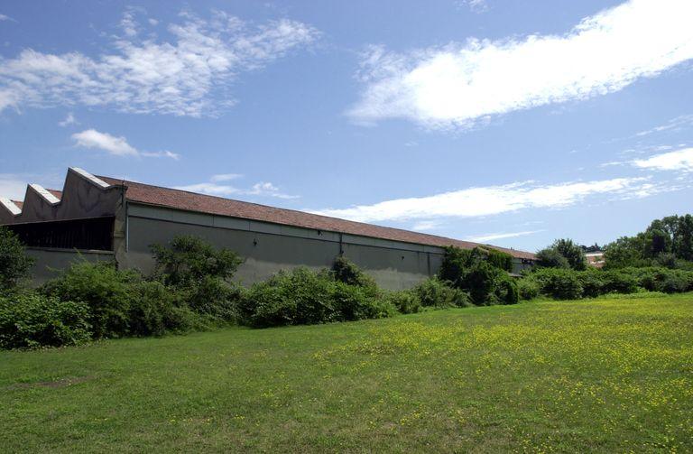 Vue sud-est du site