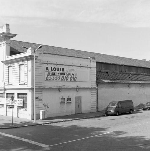 Angle nord-est des ateliers