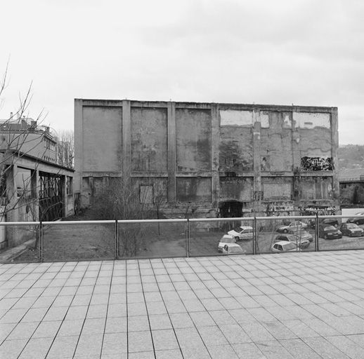 Vue générale du site de la rue Seguin, vue sud