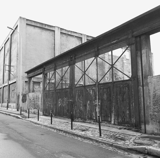 Détail portail, rue Seguin, vue nord-est
