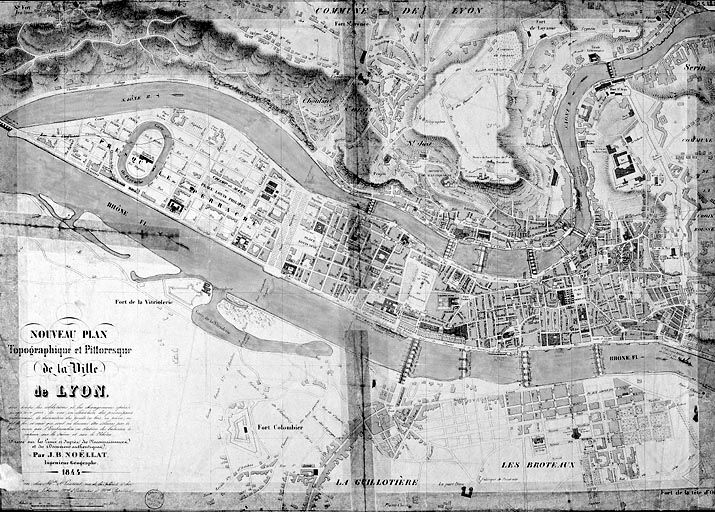 Plan Noëllat 1844