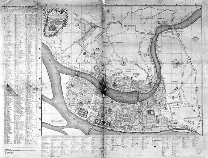 Plan de Jacquemin, 1747