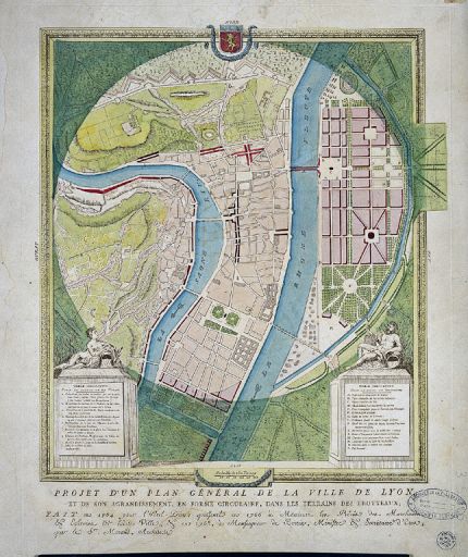 Plan de Morand, 1764