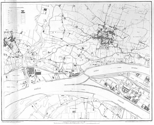 Plan de Dignoscyo, 1863, 1ère feuille