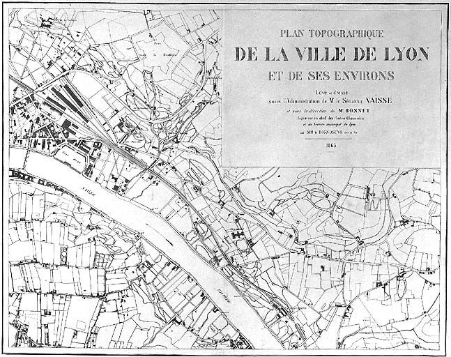 Plan de Dignoscyo, 1863, 3e feuille