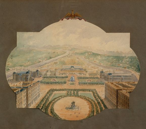 Projet de palais impérial, [1853] (Musée Gadagne.9(86)1)