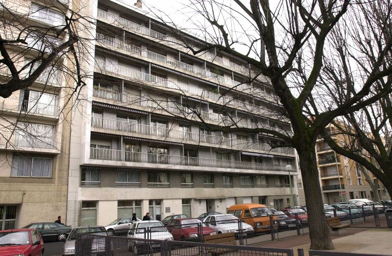 Elévation rue Marc-Antoine-Petit, depuis l'ouest