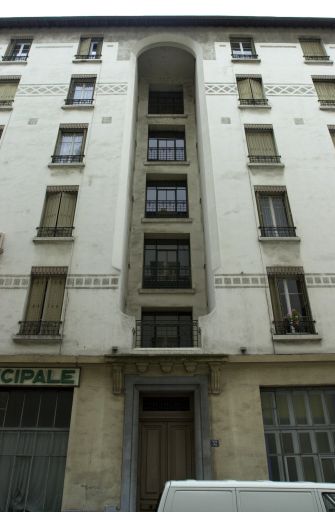 32 rue Quivogne, élévation