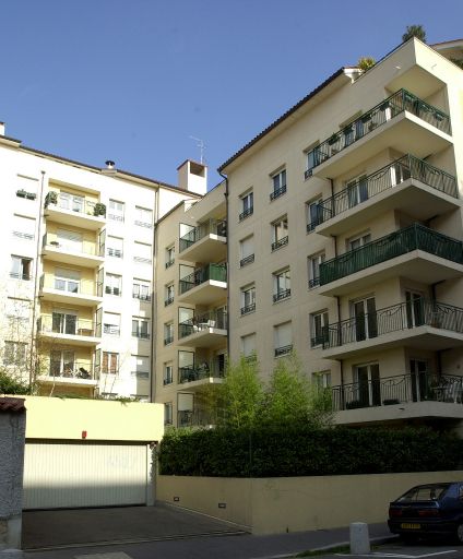 Le jardin rue Quivogne depuis le sud-est